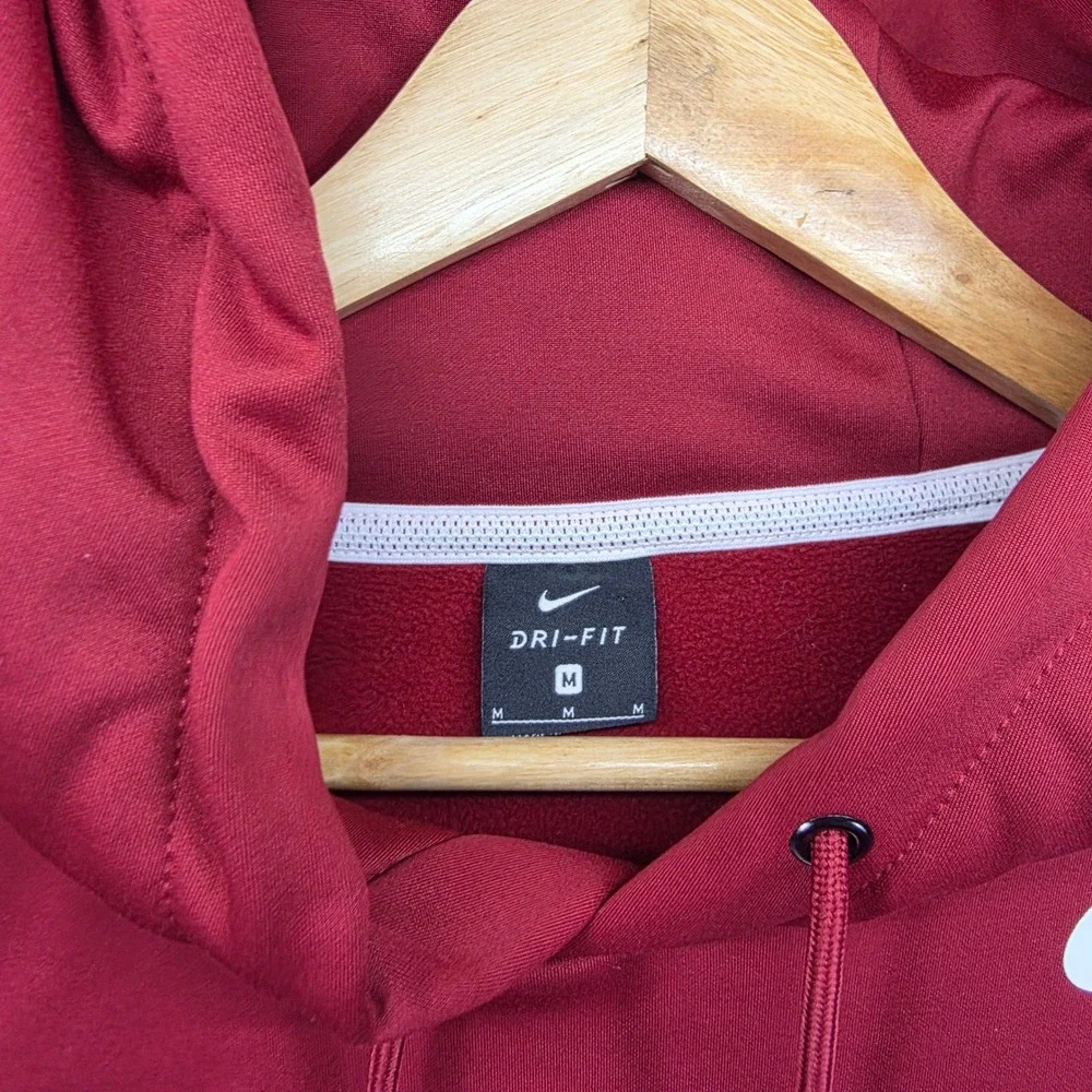 NIKE‎ Alabama Crimson Tide Dri-FIT Hoodie Pullover Men's Medium Red